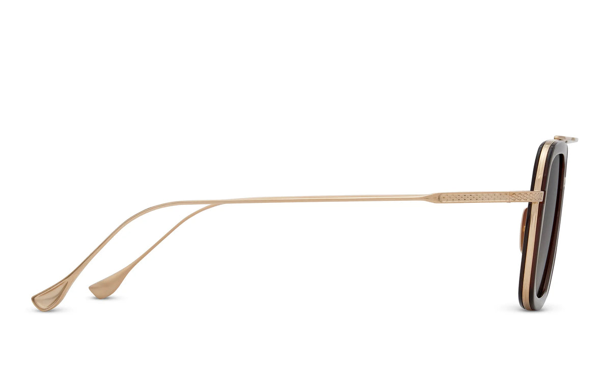 DITA FLIGHT 006 Root Beer - Antique White Gold – side view
