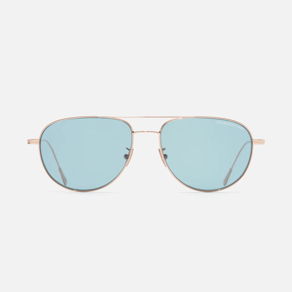 Cutler and Gross .0002 – 18K Rose Gold front view