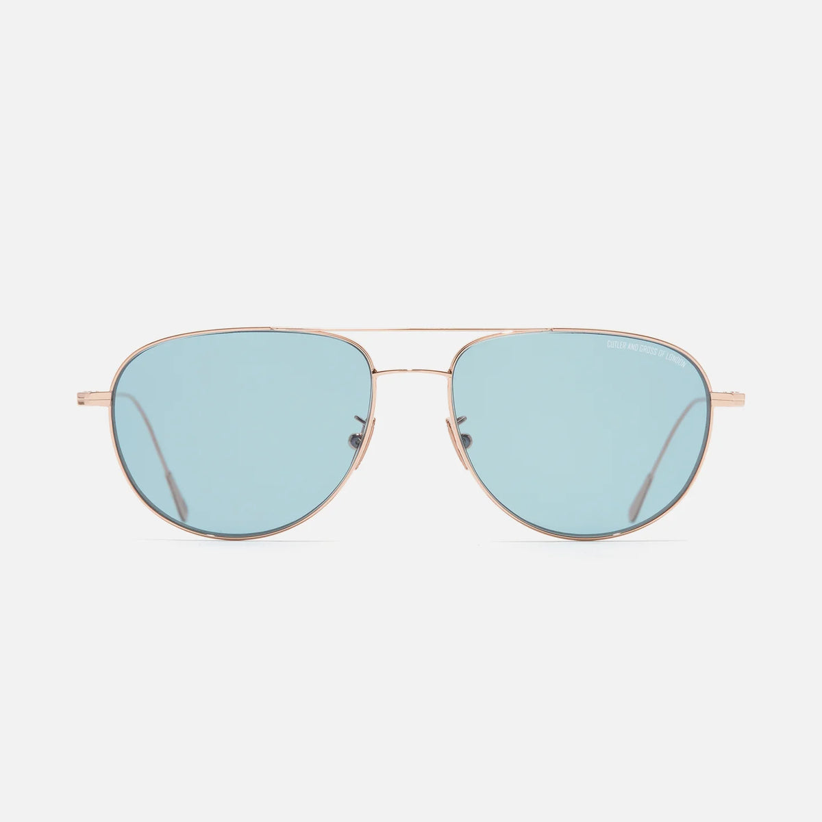 Cutler and Gross .0002 – 18K Rose Gold front view