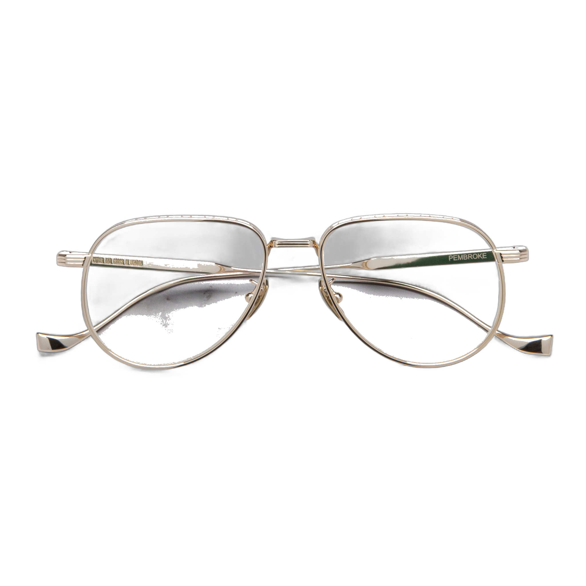 Pembroke 1429 — Titanium Aviator Optical Glasses