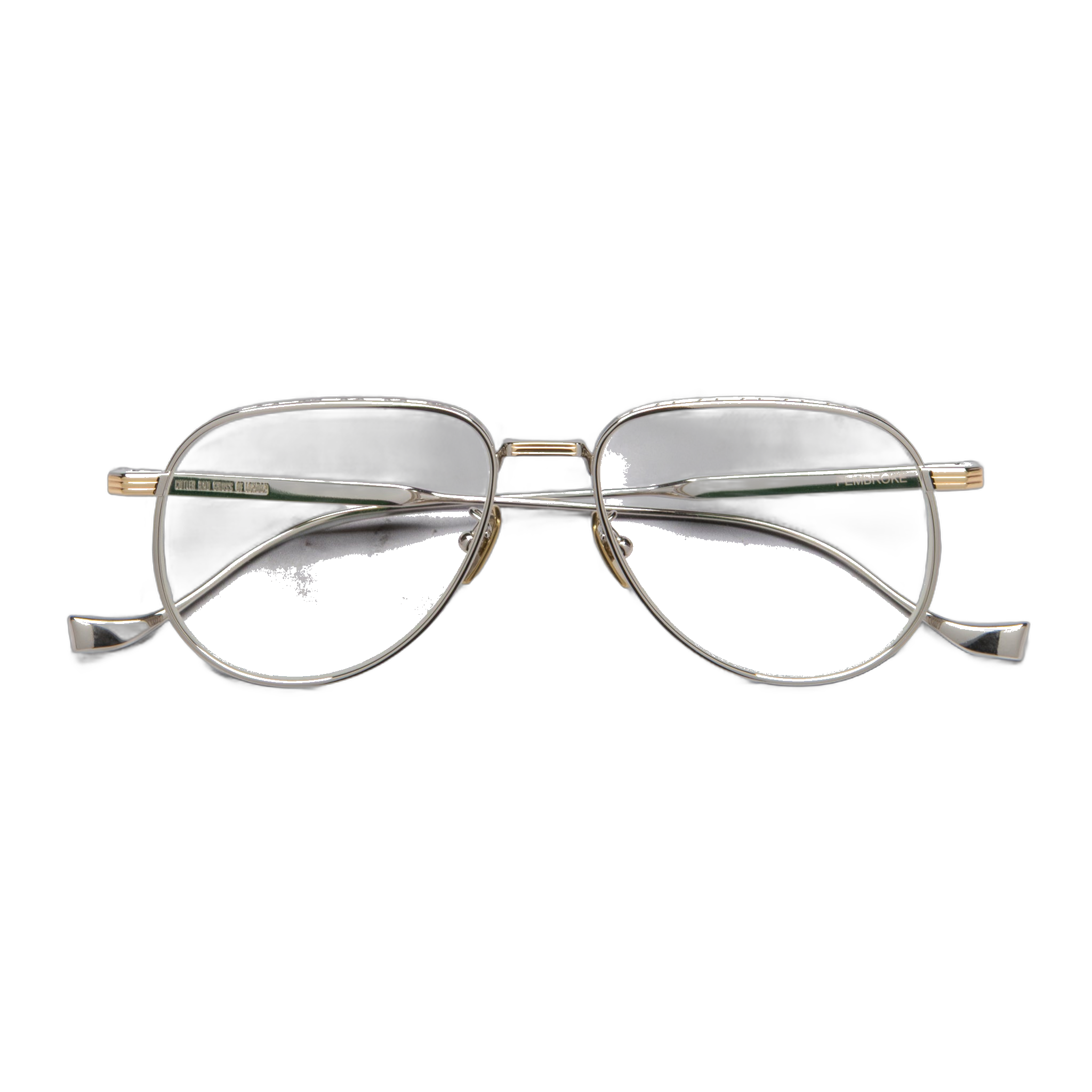 Pembroke 1429 — Titanium Aviator Optical Glasses