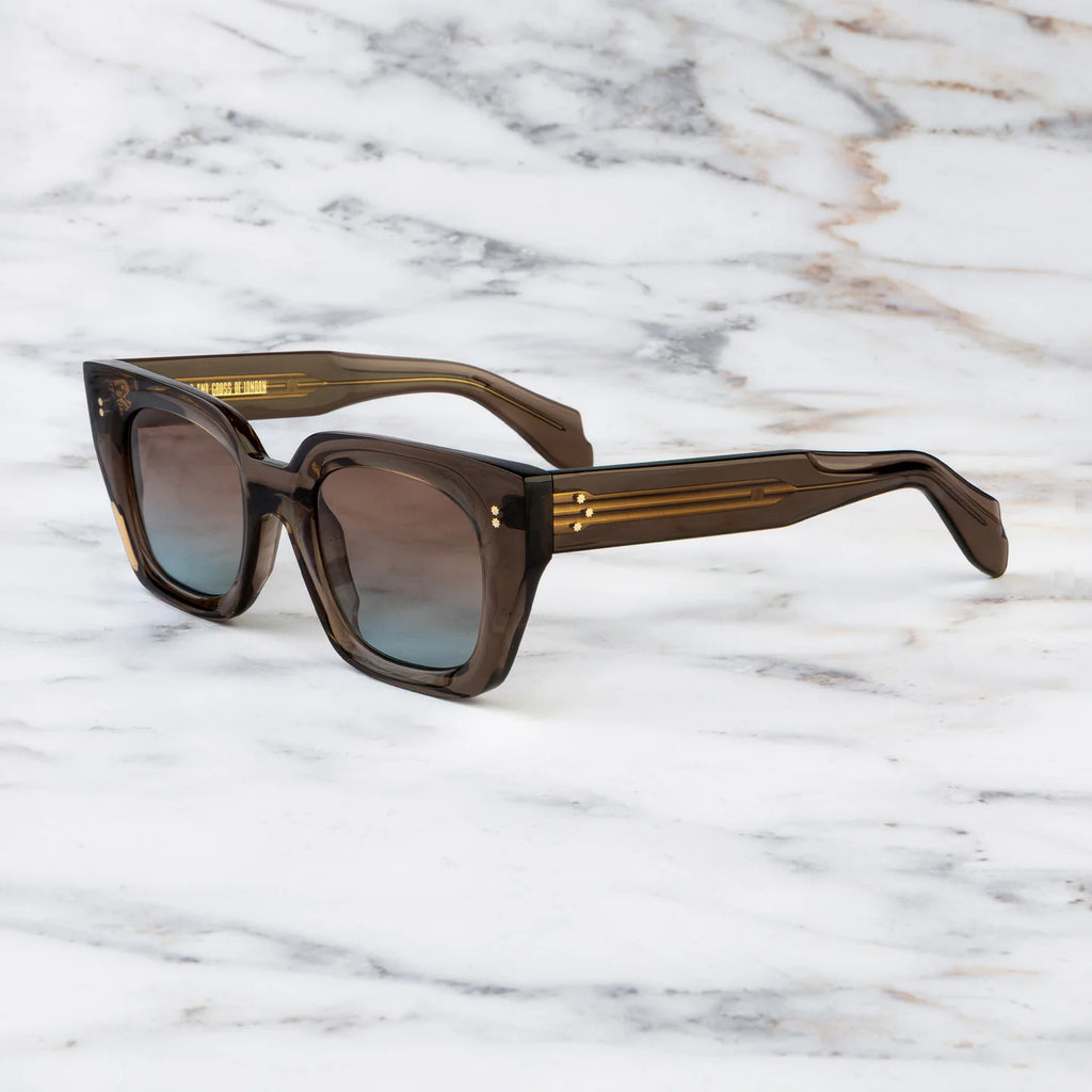 Cutler and Gross 1422 191/350 – Crystal Brown angle view