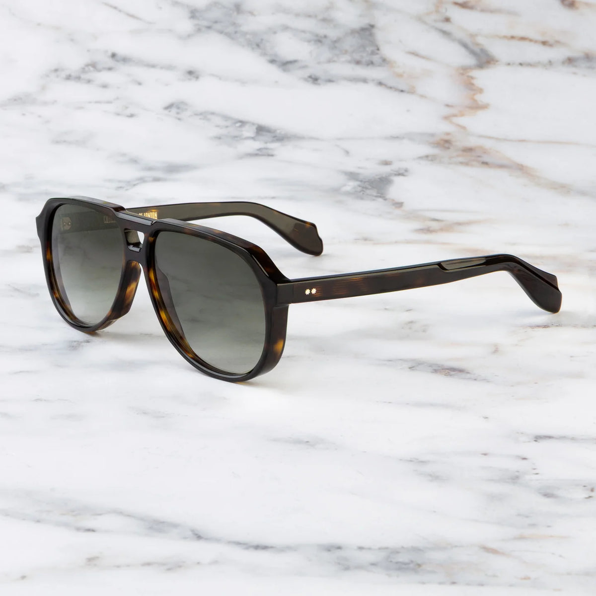 Cutler and Gross 9782 – Dark Havana angle view