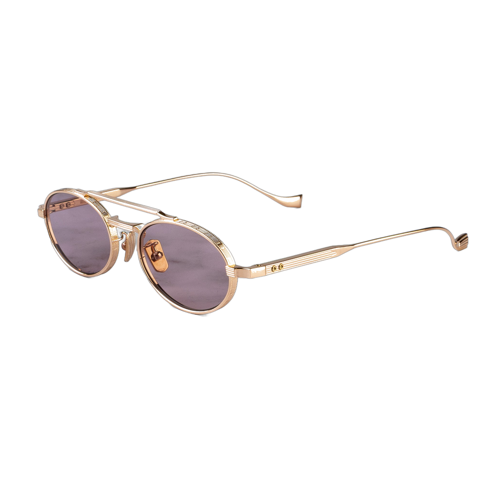 Ladbroke 1427 — Titanium Oval Sunglasses