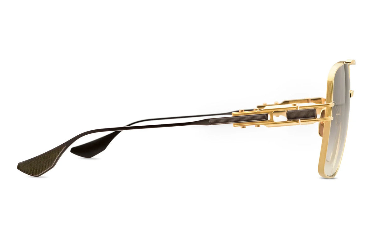 DITA GRAND EMPERIK – Yellow Gold / Matte Black detail view