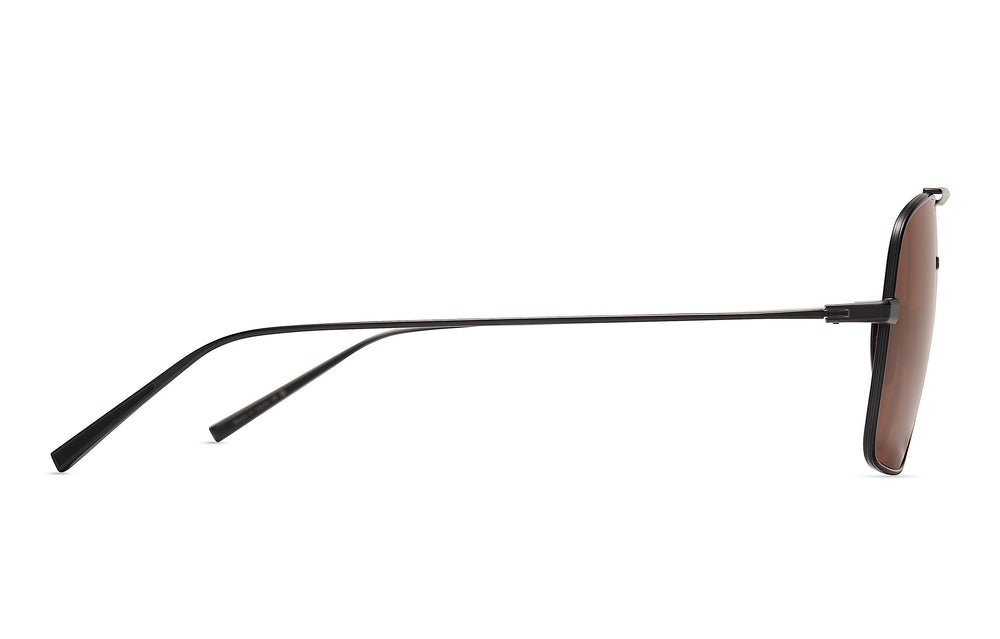 DITA ARTOA.88 DTS190-A-03 Black Iron / Black titanium sunglasses, side view