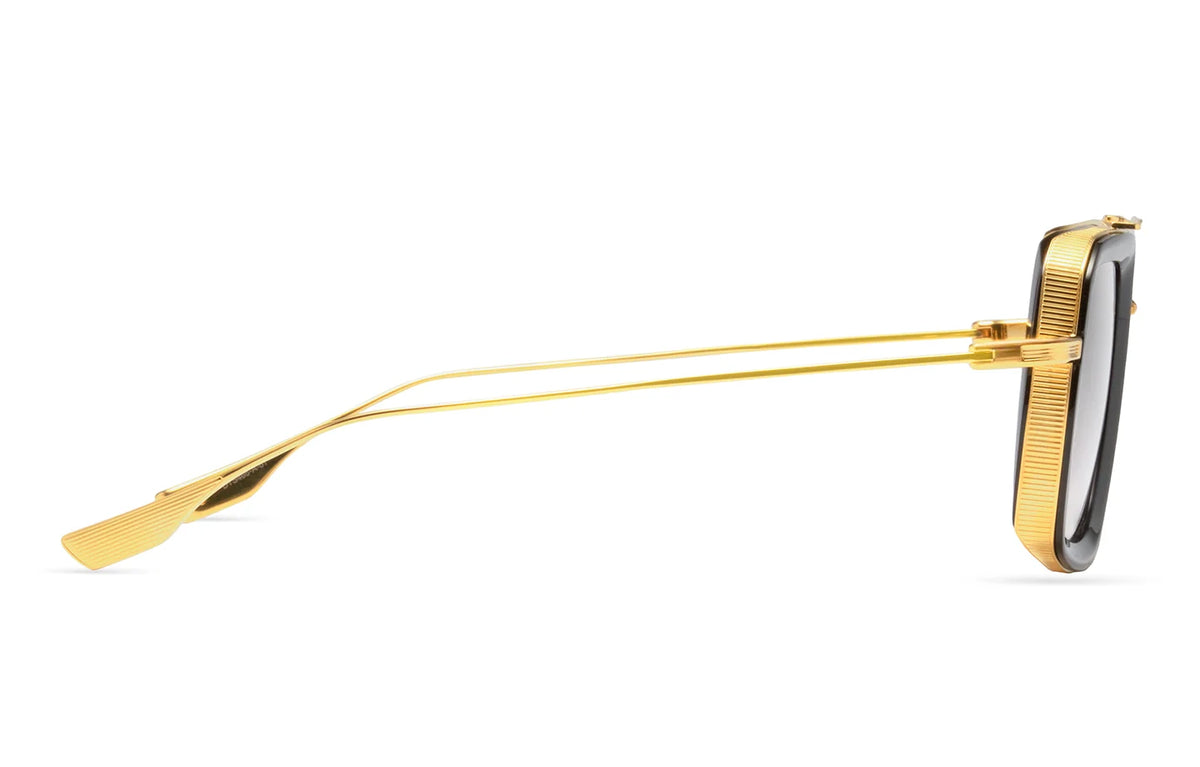 DITA DUBSIGNAL DTS465-A-01 Yellow Gold / Black sunglasses, side view