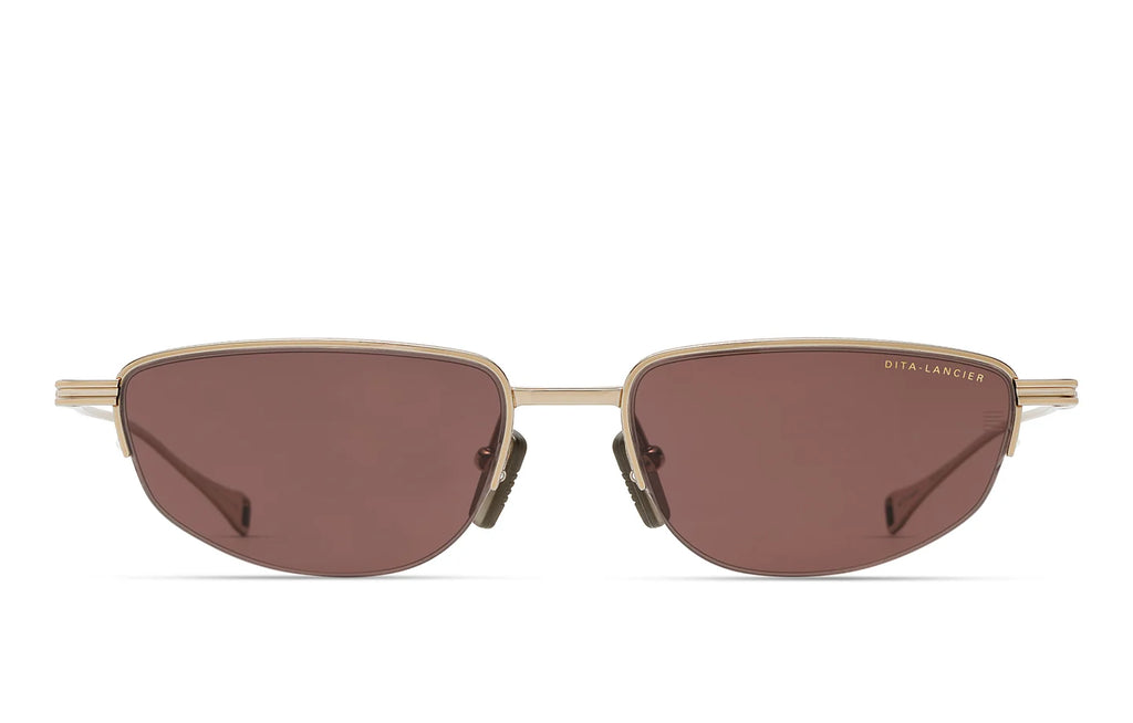 DITA DLS131 Gold Sand sunglasses, front view