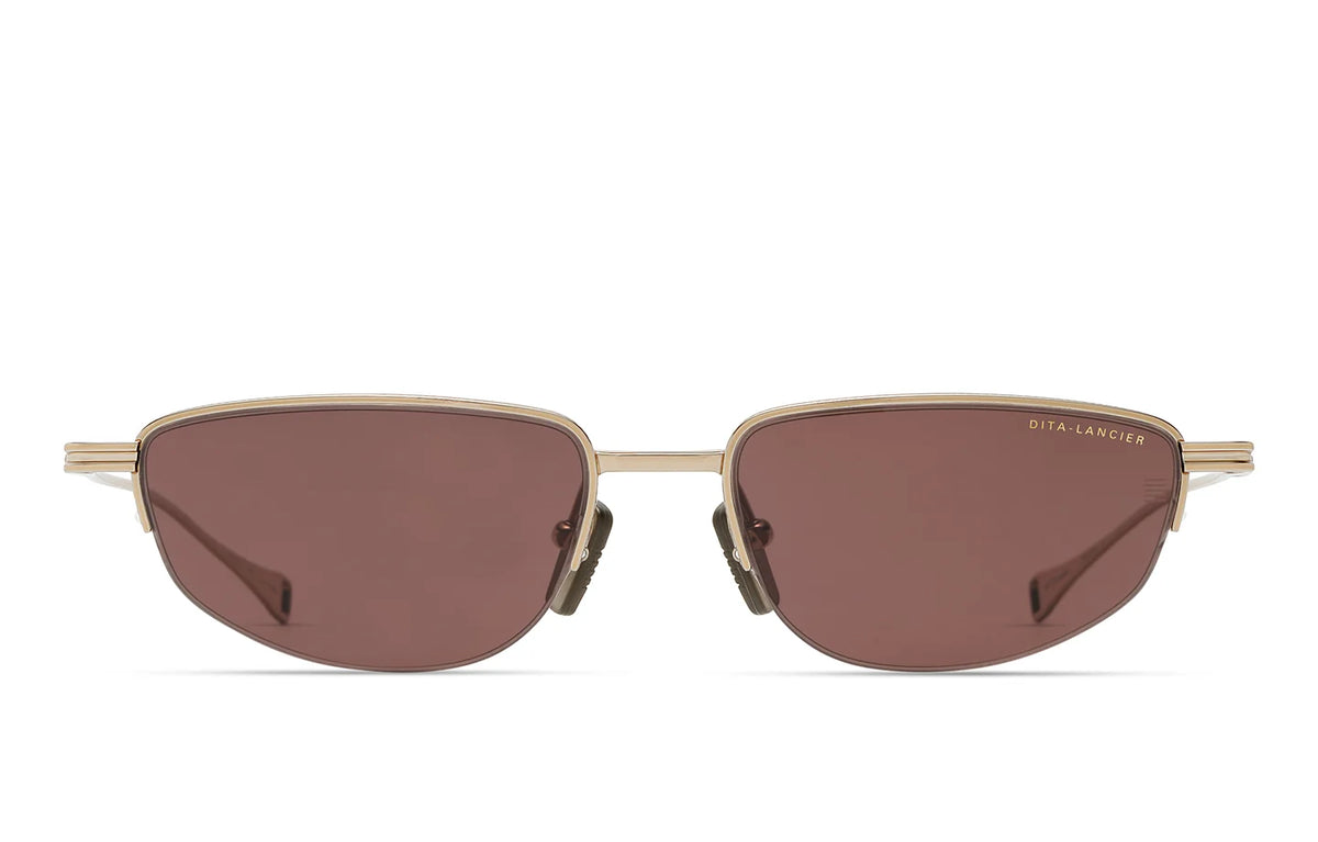 DITA DLS131 Gold Sand sunglasses, front view