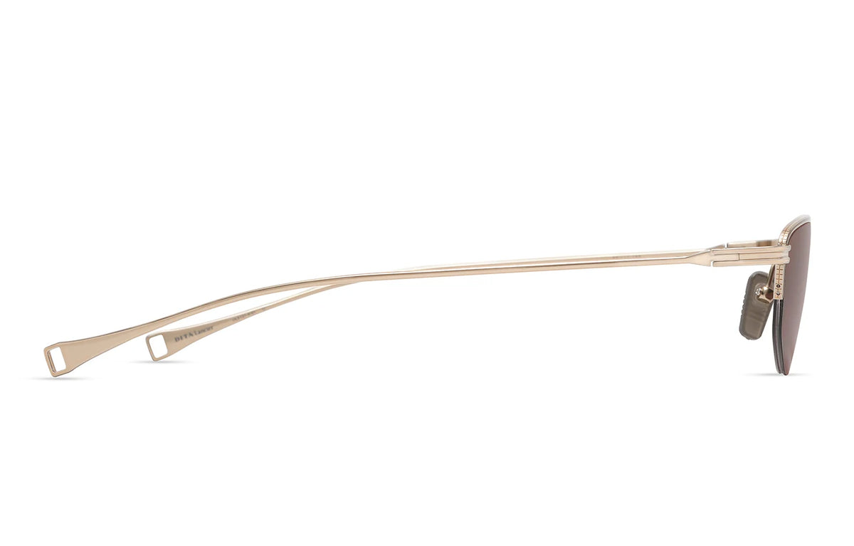 DITA DLS131 Gold Sand sunglasses, detail view