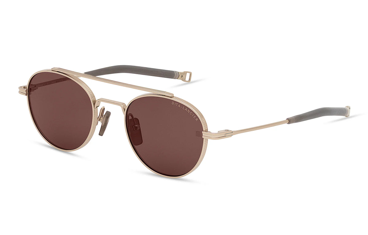 DITA DLS137 Gold Sand sunglasses, side view