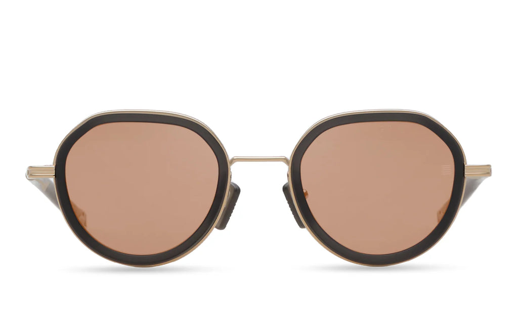DITA DLS432 Gold Sand - Deck Grey sunglasses, front view