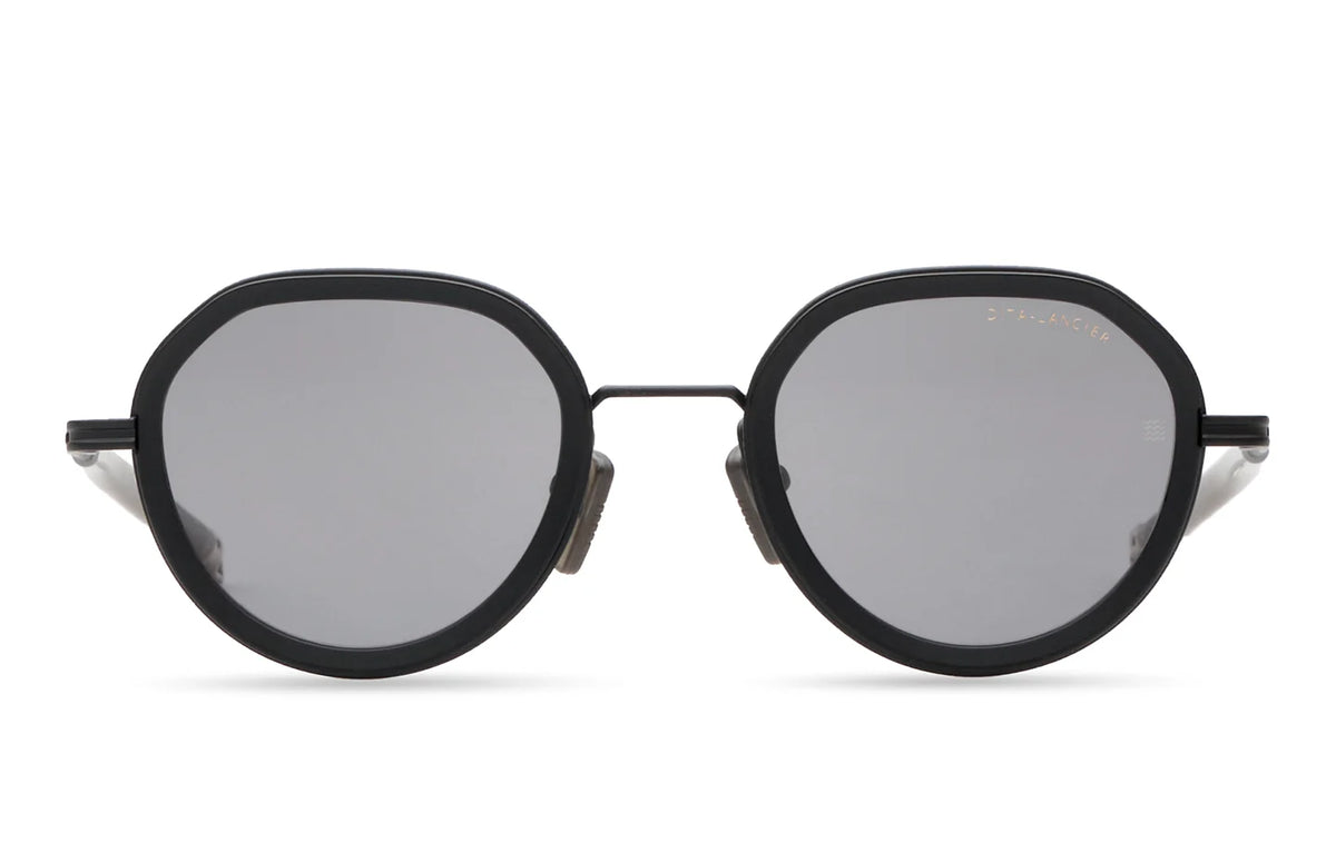 DITA DLS432 Matte Black sunglasses, front view
