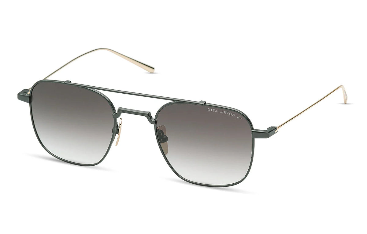 DITA ARTOA.27 Black Iron - White Gold – three-quarter view