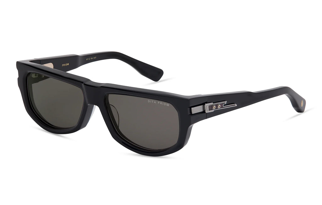 DITA PRIDM Black - Black Palladium - Red – three-quarter view